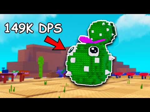 Видео: Я создал самый сильный кактус в Plants vs Brainrots