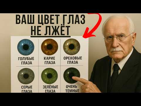 Видео: Ваш цвет глаз расскажет о вас больше, чем вы думаете | Карл Юнг