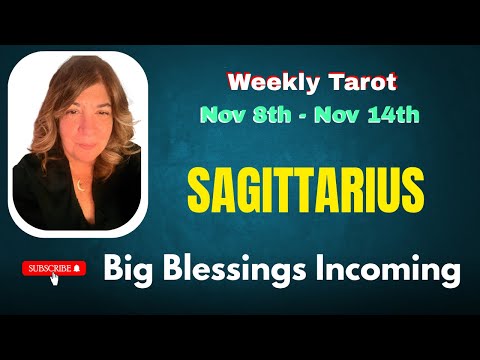 Видео: СТРЕЛЕЦ — Грядут великие благословения! Судьба благоволит вам | 8 ноября — 14 ноября