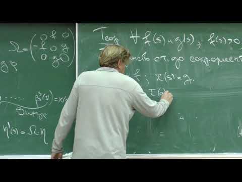 Видео: Иванов А. О. - Классическая дифференциальная геометрия I - Поверхности