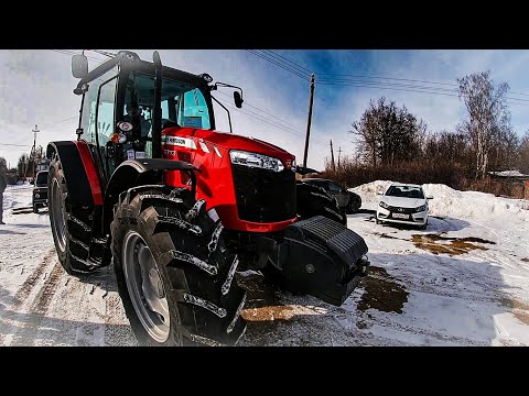 Видео: КУПИЛИ НОВЫЙ ТРАКТОР | MASSEY FERGUSON 6713 | конкурент МТЗ 1221