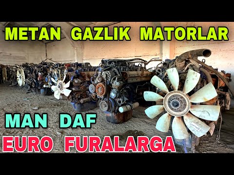 Видео: Gazlik Howo Shacman Euro Furalar Matorlari Buxoro BargMotors Заватиской Метан Газлик Матор Фураларга