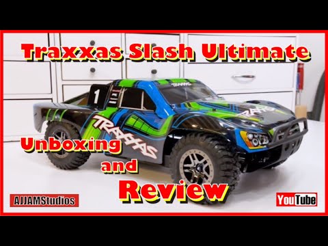 Видео: Распаковка и обзор Traxxas Slash Ultimate