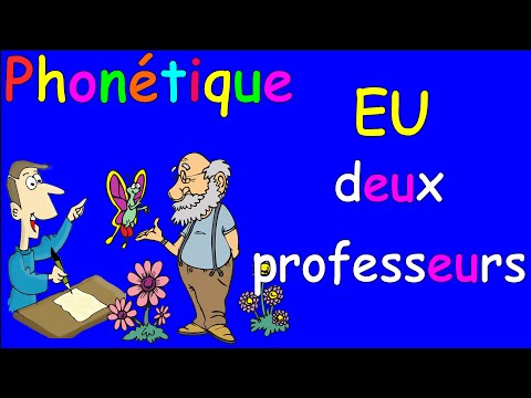 Видео: Фонетика французского, звук eu. #французскийязык