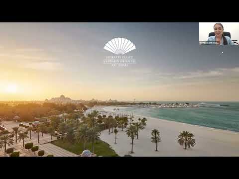 Видео: Вебинар с отелем Emirates Palace Mandarin Oriental
