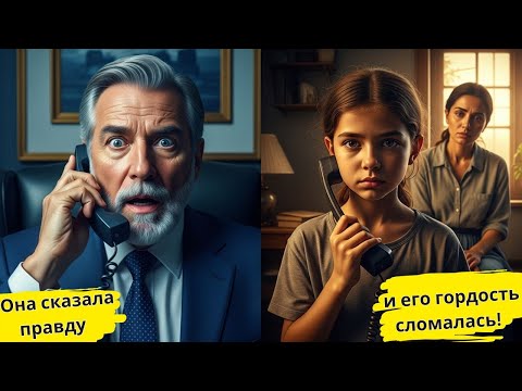 Видео: Миллиардер хотел уволить уборщицу, но её дочь раскрыла шокирующую правду!