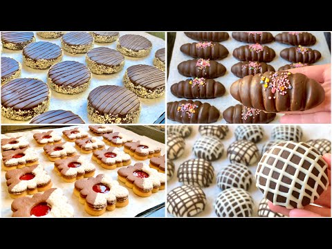 Видео: 4 печенья тают во рту! Вкусно и легко, можно готовить каждый день! Невероятно вкусно!