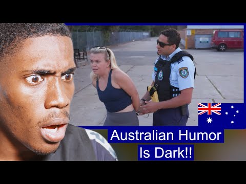 Видео: Реакция американцев на австралийских полицейских