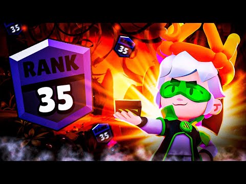 Видео: АПНУЛ ГАСА НА 35 РАНГ В СОЛО ШД ☠️ Brawl Stars / Бравл старс