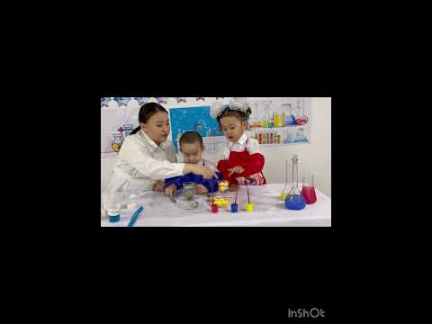 Видео: " Балдәурен" бөбекжай - балабақшасы.  "Мен зерттеушімін" "Су - тіршілік көзі".