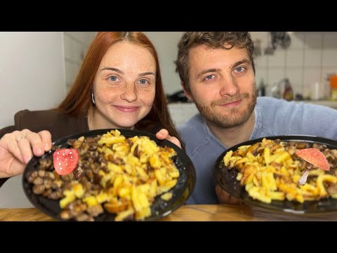 Видео: Миллион Ответов и Мукбанг Картошечка с Грибами | Mukbang Fried Potatoes with Mushrooms