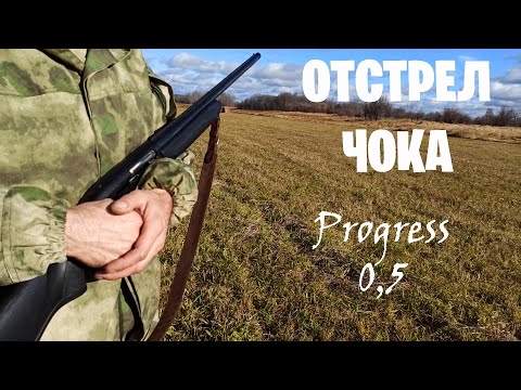 Видео: Отстрел Чока Progress 0,5