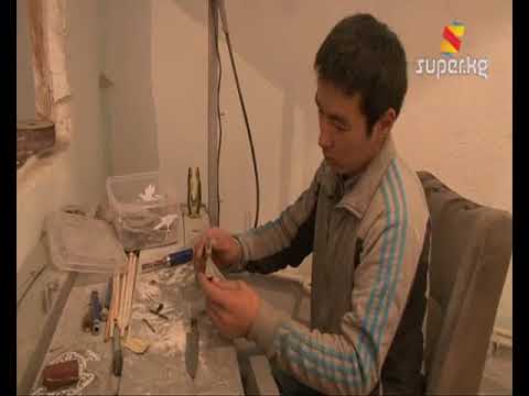 Видео: Мүйүздөн бычак кантип жасалат?