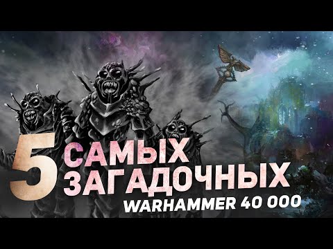 Видео: 5 САМЫХ ЗАГАДОЧНЫХ КСЕНОСОВ в Warhammer 40000