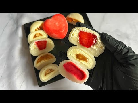 Видео: Пирожные МОТИ (Mochi) ☆ РЕЦЕПТ МОТИ на  ЗАКАЗ и для КОНДИТЕРСКИХ!!