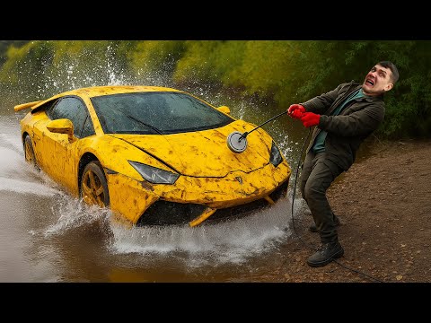 Видео: Нашли ЗАТОНУВШУЮ ЛАМБОРГИНИ во время магнитной рыбалки!