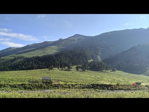 Видео: Долина горы София, Софийские водопады Архыз