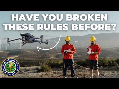 Видео: 5 правил FAA для дронов, которые вы, вероятно, нарушаете, даже не осознавая этого!