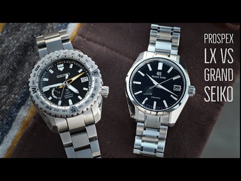 Видео: Seiko LX или Grand Seiko Spring Drive: что выгоднее?