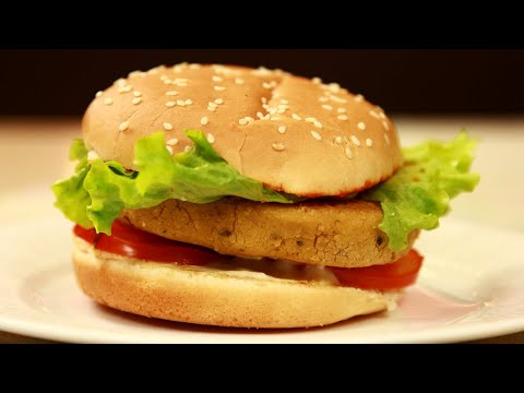 Видео: Веганский бургер с нутом без мяса