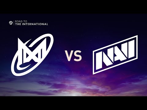 Видео: [RU] Nigma Galaxy vs NAVI - Игра 1 - Дорога на TI: плей-офф 2025 - тур 4