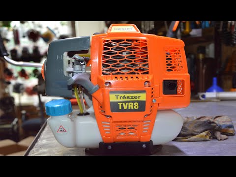 Видео: Мотокоса TRESZER TVR8  Збірка Огляд професійного тримера!