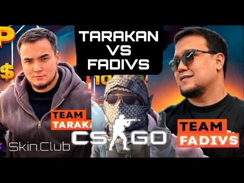 Видео: 600.000 ТЕНГЕ FadiVS ПРОТИВ TARAKAN KZ В КС 2 , МЕДИА ТУРНИР ОТ LEOKZ & SKINCLUB