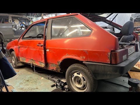 Видео: РЕМОНТ КУЗОВА ВАЗ 2108 ЧАСТЬ 1