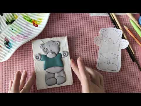 Видео: Очень лёгкий пряник! Мишка Тедди | Видео урок | Роспись кистью