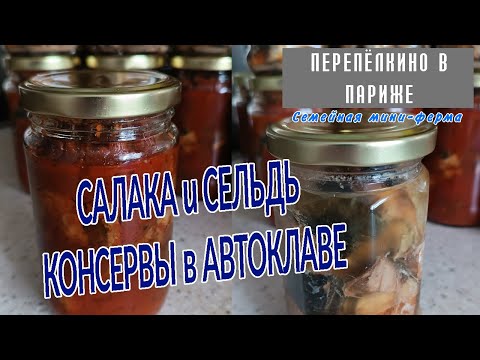 Видео: САЛАКА И СЕЛЬДЬ в АВТОКЛАВЕ