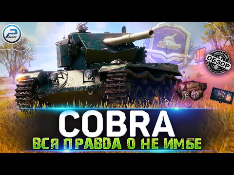 Видео: Обзор Cobra 🔥 Бабаха с Барабаном разносит Всех! 🔥 Мир Танков