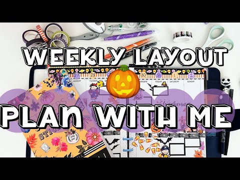 Видео: Планируйте вместе со мной | Планировщик «Сладость или гадость» | Шикарные наклейки «Живи, люби» |...