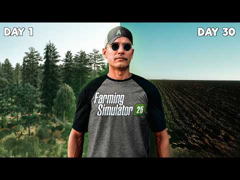 Видео: Превращаем Лес 🌳 в Поле в Farming Simulator 25