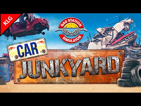 Видео: Gas Station Simulator ► РАБОТАЮ НА ЗАПРАВКЕ ► Car Junkyard DLC