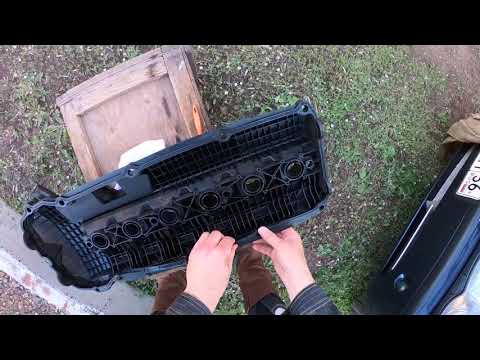 Видео: Замена клапанной крышки m54b30( replacement valve cover)BMW.