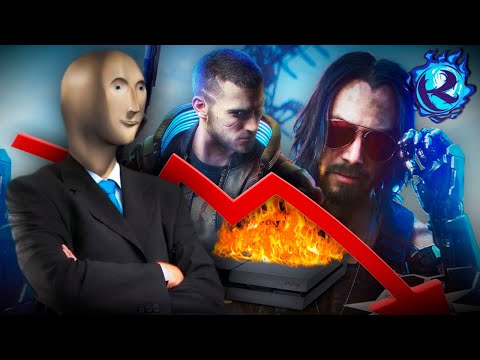 Видео: Cyberpunk 2077 настолько НЕИГРАБЕЛЕН на консолях что у CD Projekt Red ОБРУШИЛИСЬ акции