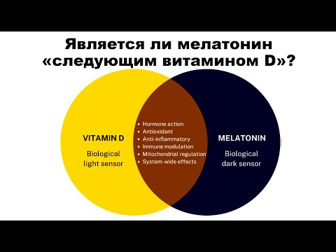 Видео: лекция: Является ли мелатонин «следующим витамином D»?