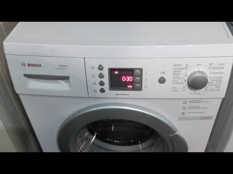 Видео: обзор инструкция стиральная машина Bosch wlx 24463 oe