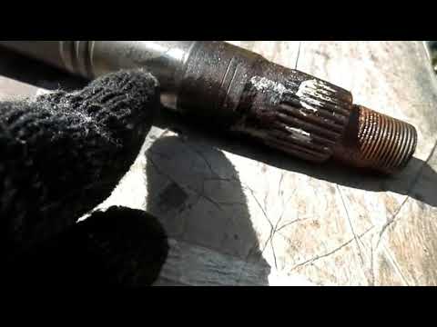 Видео: ремонт рулевой калонки поджеро спорт 2001г