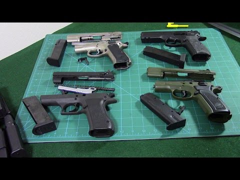 Видео: Чешские и не чешские ЧеЗеты- CZ 75 и клоны из трех стран