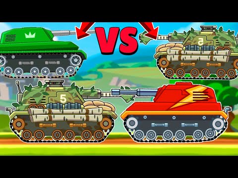 Видео: ИМБОВАЯ ШТУКА! ТАНК ТИТАН В БОЯХ 2 НА 2 Против ВСЕХ ТАНКОВ! Hills of Steel