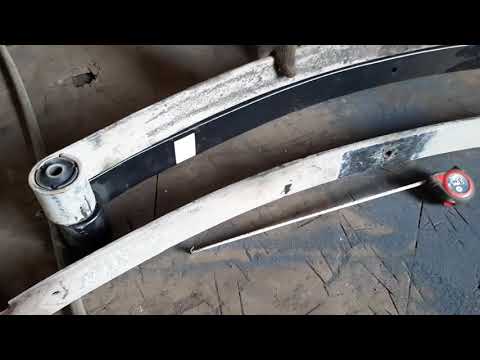 Видео: Прокатка рессор на Газели "Бизнес"!!!