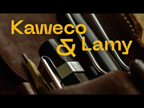 Видео: Lamy Safary VS Kaweco Sport. Обзор и сравнение перьевых ручек.