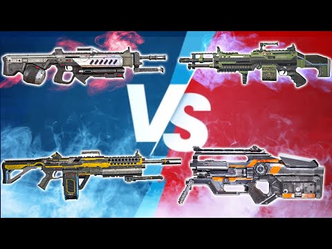 Видео: Новый Rampage vs Spitfire - Лучший пулемёт 10 сезона Apex Legends