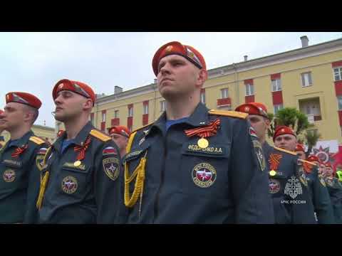 Видео: Парад  победы и возложение цветов, 2025 год Красноярск