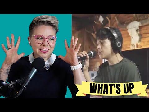 Видео: Первый раз слышу Димаса Сенопати — What's Up — Анализ и реакция преподавателя вокала