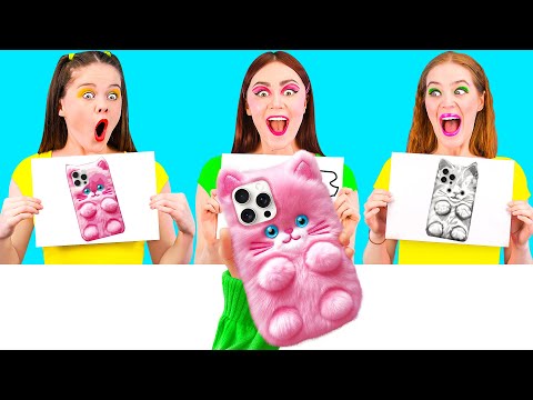 Видео: Кто Лучше Нарисует Предмет, Получит Его | Арт-Челлендж от Best Funny Challenges