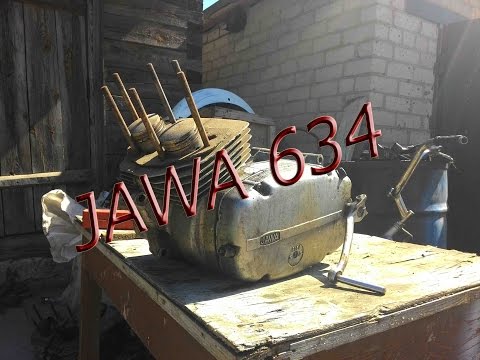 Видео: Разборка двигателя JAWA 634