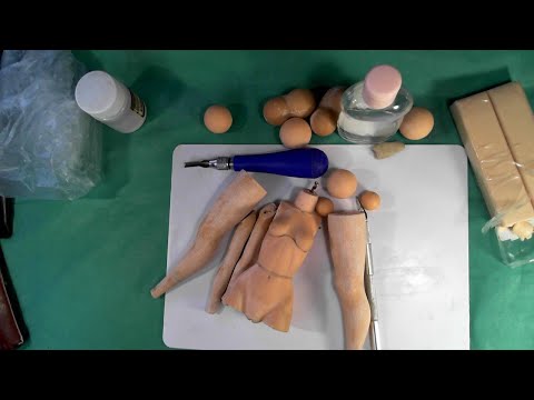 Видео: Шарнирная кукла от "А" до "Я" часть 7