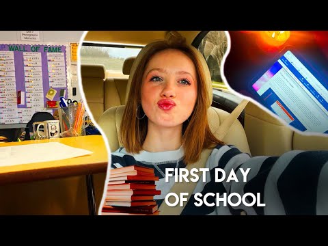 Видео: First day of school of 2 semester🇺🇸/американская школа/early graduation/первый день школы